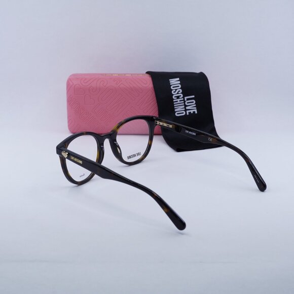 Final Price! Moschino MOL518 0086 00 Havana Eyeglasses 49mm main image 4